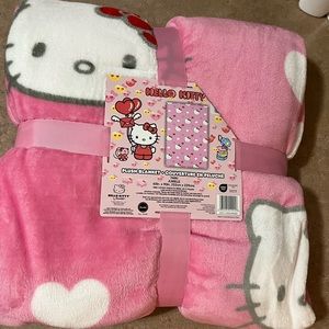 Hello Kitty Plush Blanket Twin